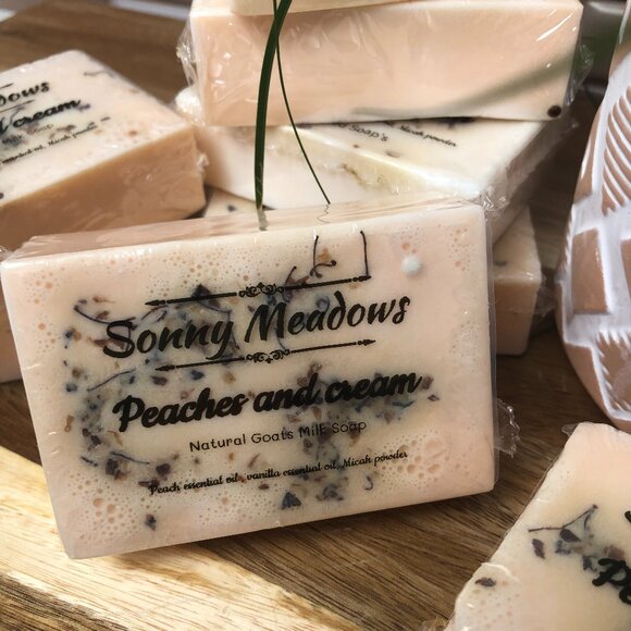 Handmade Soap's Peaches and Cream - Picture 2 of 2